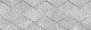 Плитка Laparet Alcor Attimo серый декор (20х60)